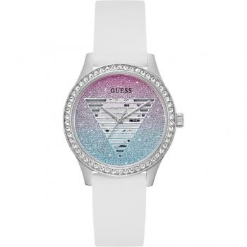 Reloj de silicona blanca Guess GW0530L5
