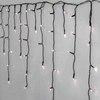 STAR TRADING LED-Lichterkette Crispy Eisweiß