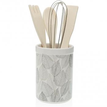 Modern Ceramic Utensil Container