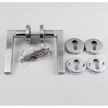 Solid Door Handle 60x125mm Precision Cast in 304 Stainless Steel
