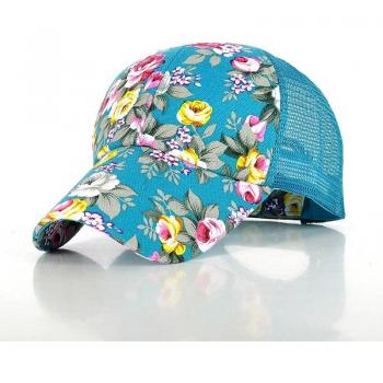 Estilo Malla Floral Snapback