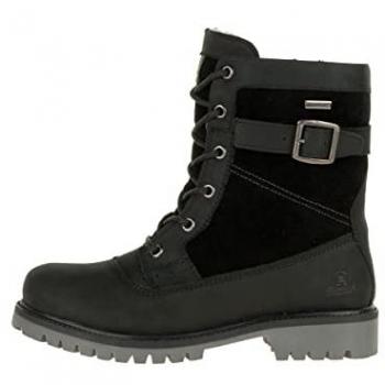 Kamik Halbhohe Lederstiefel für Damen, wasserdicht