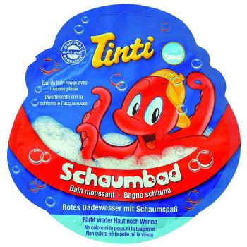 Rotes Schaumbad Tinti 11000465 – 150 ml, 30 % feuchtigkeitsspendend