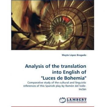Analysis of the translation into English of Luces de Bohemia