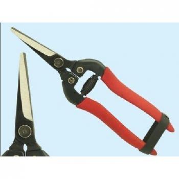 FORBICI ORTOFRUTTA Brixo Per Raccolta Uva Lama Retta In Acciaio 18Cm