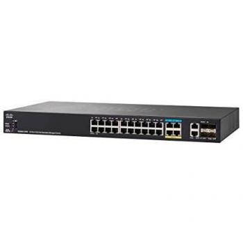 Switch administrado Cisco SG350X-24PD 24 puertos PoE