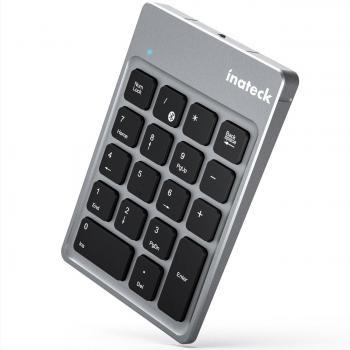 QuickKey Silver – Rechargeable Wireless Numeric Pad