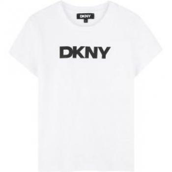 DKNY T‑shirt bianca “New York” – 4 anni