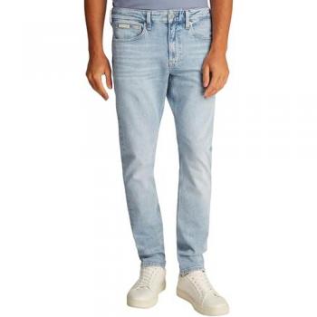 Calvin Klein Slim Taper 5-Pocket Jeans – Hellblau – Männergröße 32/30