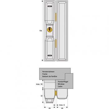 Serratura FTS 88 ABUS