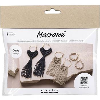 Mini kit de macramé para manualidades