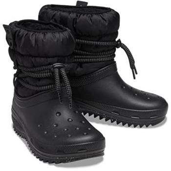 Crocs Schneeschuhe Classic Neo Puff Luxe Boot W 207312 Schwarz