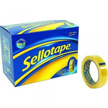Sellotape Original Golden Tape Roll Non-static Easy-tear