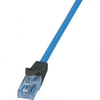 LogiLink CPP050 50 m Cat6a U/UTP Networking Cable Blue
