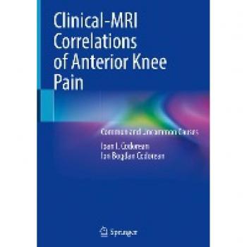 Clinical-MRI Correlations of Anterior Knee Pain: Common and Uncommon Causes