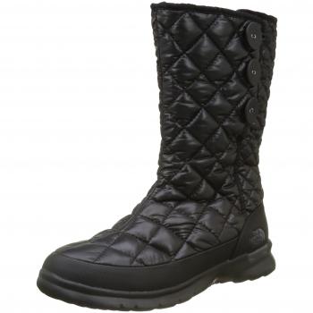 The North Face Thermoball Button-up Insulated, Chaussures de Marche Femme, Noir (Shiny TNF Black/Smoked Pearl Grey NSX), 39 EU