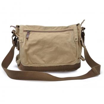Gootium 30622KA Khaki Canvas Crossbody