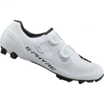 Scarpe Shimano XC9 S-PHYRE MTB bianche, 42