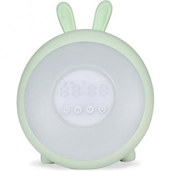 Color Changing LED Night Light with Alarm Clock for Baby Room
