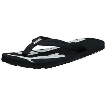 PUMA Unisex Epic Flip V2 Sandalen, Schwarz-Weiß, 42 EU
