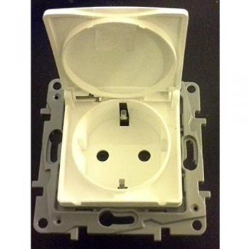 LEGRAND 664532 Niloe Schuko-Steckdose mit Klappdeckel