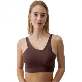 Born Living Yoga Jin High Support Sports Bra Cacao L female