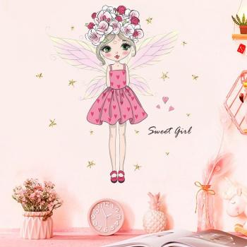 Fairy Princess Unicorn Nursery Wall Stickers