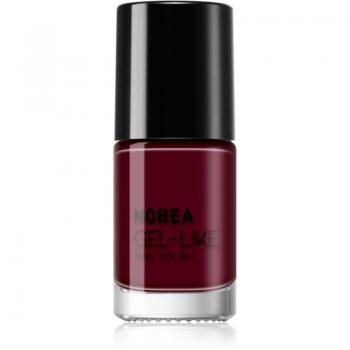NOBEA Dark Cherry Gel Effect Nail Lacquer 6 ml