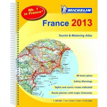 France 2013 (Michelin tourist & motoring atlas