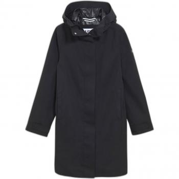 Aigle Giacca impermeabile lunga da donna con cappuccio