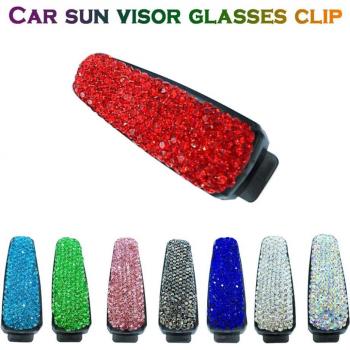 Strass Auto Brillenclip