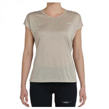 Camiseta deportiva Rois John Smith para mujer Beige Talla S