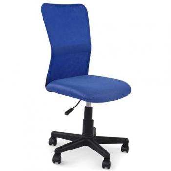 Chaise de Bureau TODI Bleu 99 cm – Assise Pivotante, Roulettes pour Moquette