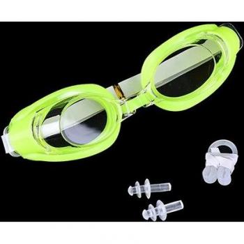 Gafas de natación para niños, ajustables, silicona, impermeables, antivaho y protección UV