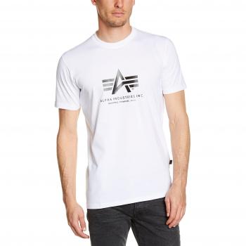 Alpha Industries Basic T-shirt White male 2XL