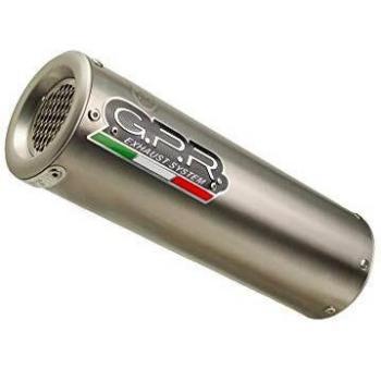 Silenziatore GPR Naturale Titanium per YZF‑R1/R1‑M 15‑16 con raccordo M3