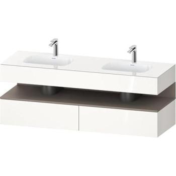 Duravit Qatego Konsolenwaschtisch mit Unterbau
