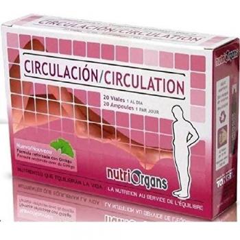 Circulation 20 Ampoules Vigne Rouge