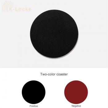 Soft Dual-tone Leather Table Mat