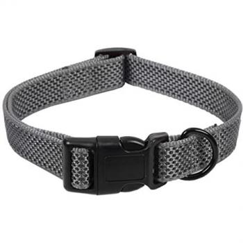 Collier Gris « Lady » à Reflet – 2,5 × 40‑55 cm