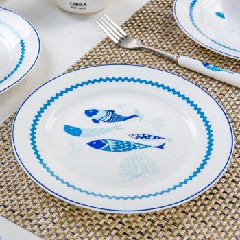 Assiette cuisine style euro