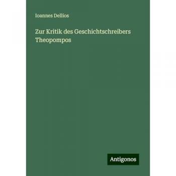 Zur Kritik des Geschichtschreibers Theopompos