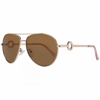 Guess Women's GF3064 Aviator Sunglasses in Rose Gold