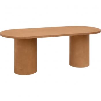 Mesa Microcemento Terracota Decowood 180 cm (modelo Lucía)