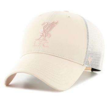 Branson FC Liverpool 47 Brand Trucker‑Cap für Männer, Natural Beige