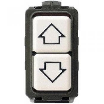 Bticino magic doppio pulsante 10A con frecce