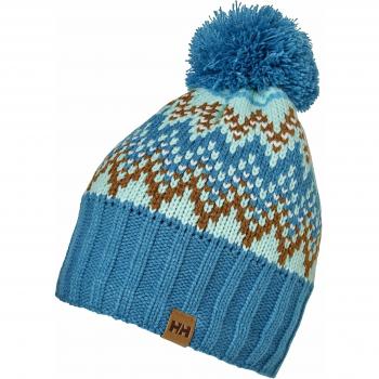 Helly Hansen Damen-Winterhüte mit Pulverkante – Blau getönt, Passform: Einheitsgröße