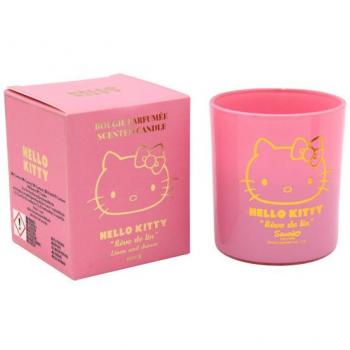 Bougie aromatique Lin et Hello Kitty