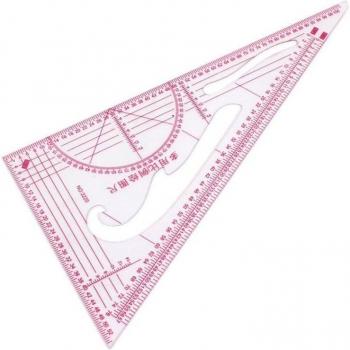 90-Degree Triangular Scale Ruler Duo