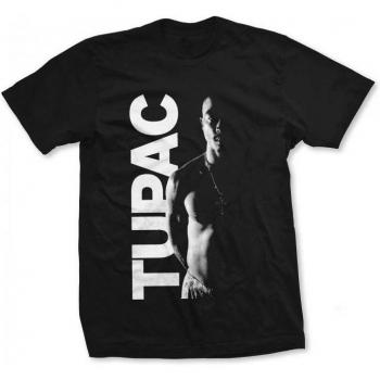 Black XL Unisex Tupac Shakur Photo Shirt